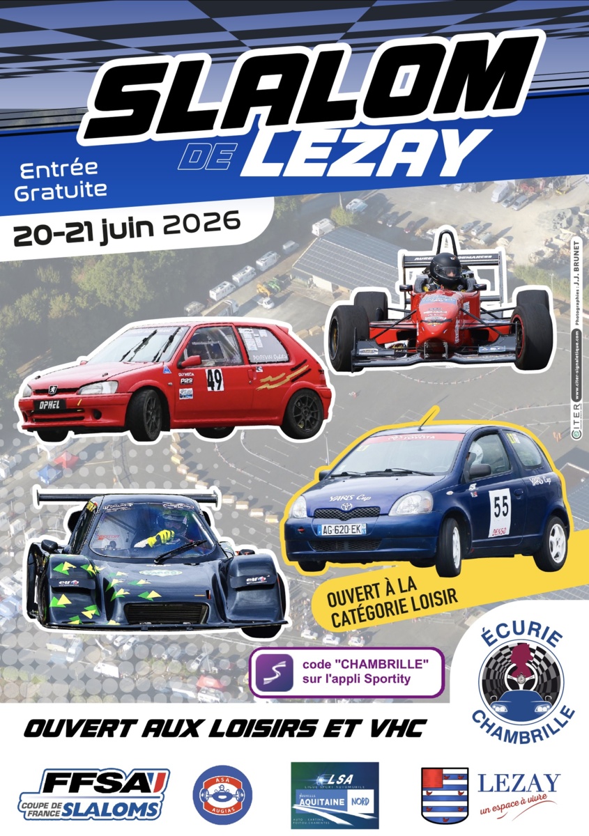 17e Slalom de Lezay - les classements