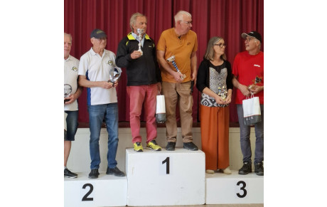 Les podiums de la 14e Ronde de Chambrille en photos